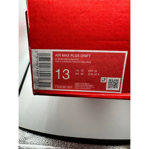 Nike Air Max Plus Drift “Concord” size 13 mens - Picture 7 of 7